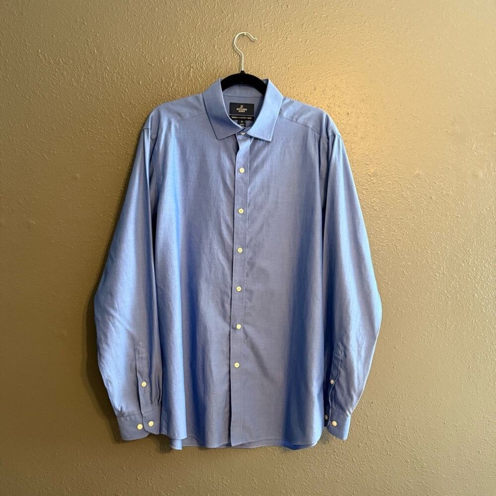 Buttoned Down Blue Shirt Size 17